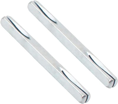 Universele Vierkante Split Spindle Stang, 2 Stuks Stalen Vervangingsstang voor Raam- en Deurgrepen (8mm x 140mm)