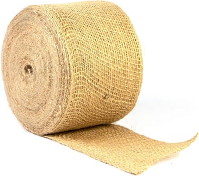 Jute wikkelband - Natuurlijke vezels - Planten beschermen - Biologisch afbreekbaar - 10cm x 25m - Natuur