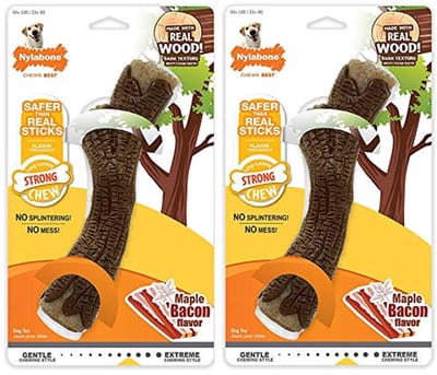 Houten Kauwspeelgoed - Hondensnack - Hondenentertainment - Echt hout - 267 cm - Natuurlijk