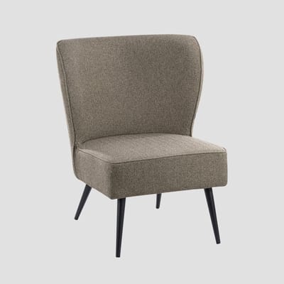 HOMLA - Armchair - ABRAZO - Brown - 71x75.5x86 cm