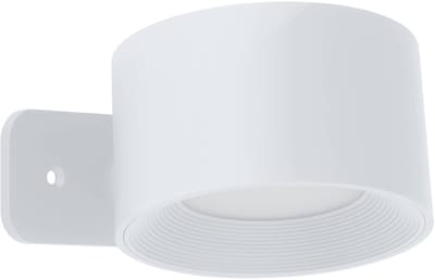 EGLO Muraglie Wandlamp - Oplaadbaar (tot 24 uur licht) - Draadloos - Ø 7.5 cm - Wit - Instelbaar wit licht - Dimbaar
