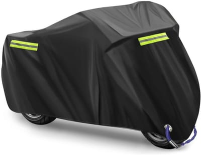 ApexArte® Motorhoes Waterdicht Buiten - Zwart