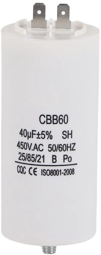 Dailygoody - Pompcondensator 450V 40µF - Duurzaam en betrouwbaar