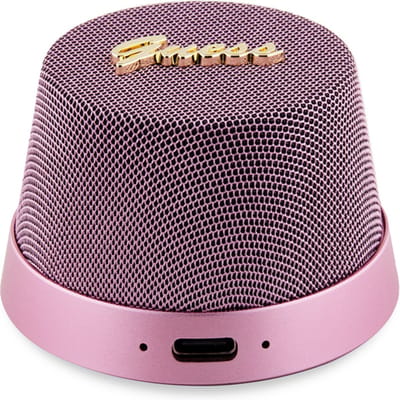 Guess Bluetooth GUWSC3ALSMP Speaker Stand Pink Magnetic Script Metal