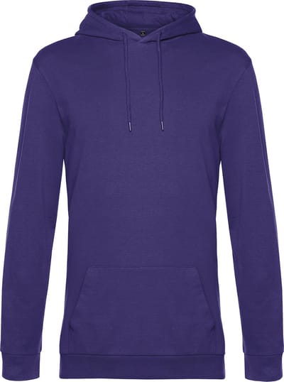 Hoodie French Terry B&C Collectie maat S Radiant Paars