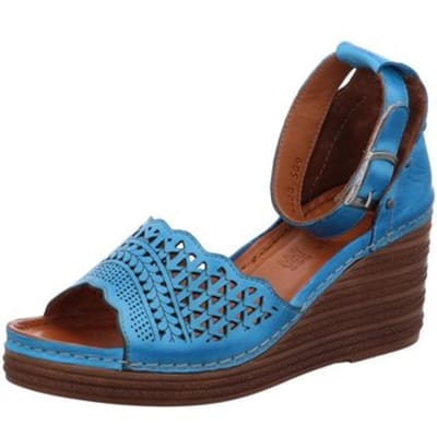 Sandalen met sleehak Gemini -