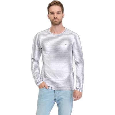 Gestreepte T-shirt met lange mouwen Ragwear Adder Gots