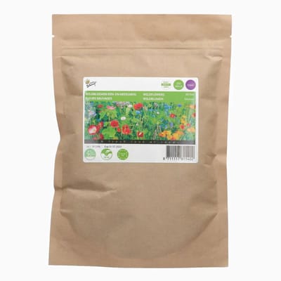 wildbloemen mengsel voor bloemenberm of bloemenweide 250 gr - +/-125 m²