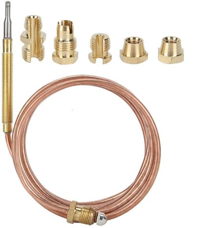 Universeel Thermokoppel voor Gashaard en Verwarming - M9 Draad 600mm