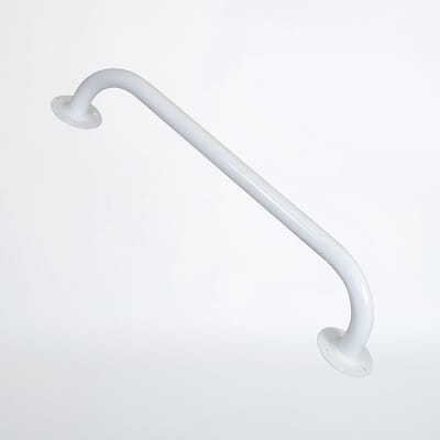 Wandbeugel RVS - Steun Handvat - Badkamer Veiligheid - Stevige Montage - 30 cm - Wit