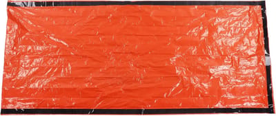 Nooddeken Survival - EHBO Deken Thermisch - Outdoor Noodsituaties - Waterdicht Opvouwbaar - 200cm x 100cm - Oranje
