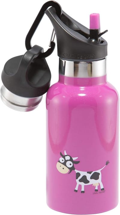 RVS Kinder Thermosfles 0.3L met Rietjesdop - Beker Isoleert Warm 10u / Koud 24u