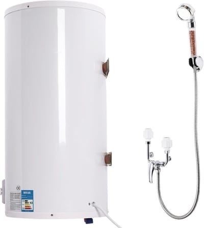 Elektrische Boiler - Warmwaterboiler - Direct Warm Water - Roestvrij Staal - 50 Liter - Wit
