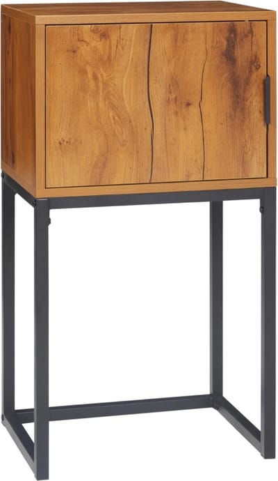Wandtafel - Bijzettafel - Tafel - Dressoir - Bruin / Zwart