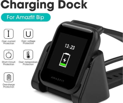 DrPhone USB Oplaadkabel - Charger - Dock – Geschikt Xiaomi Huami Amazfit BIP A1608 / A1915 – 1 Meter