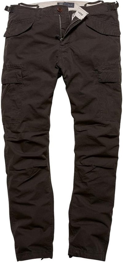 Vintage Industries Cargo-broek Miller M65 Pants Black