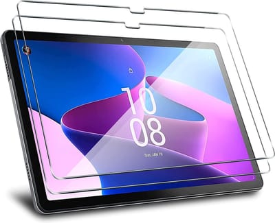 Hoes Geschikt voor Lenovo Tab M10 Plus (3rd Gen) Screenprotector tempered glass 2pack - Hoes Geschikt voor Lenovo Tab M10 Plus 10.6 Inch (3rd Gen) 2022 tempered glass