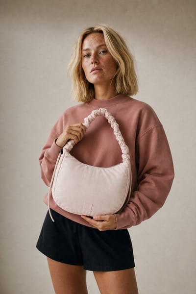 Markberg GroundMBG Crossbody bag recycled pink marshmallow