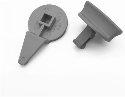 Dailygoods- Gevarendriehoek Afdekking - Houder Gevarendriehoek - Achterklep Draaiknop - ABS Materiaal - Lichtgewicht - Eenvoudige Installatie - Waarschuwingsdriehoek