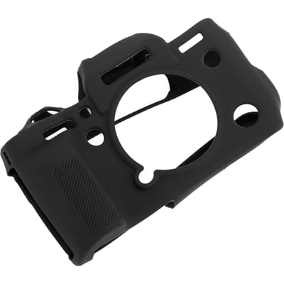 Étui en silicone pour appareil photo Fujifilm XT4, résistant aux chocs, antidérapant, fin et léger noir