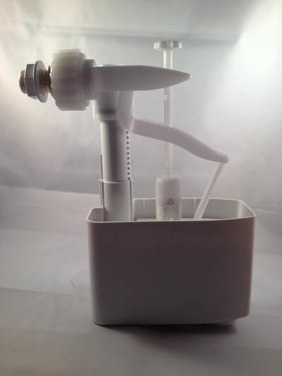 Vulventiel Toilet - Spoelbak Onderdeel - Toilet Reparatie - Universeel Inzetbaar - 2 Poorten - Niet van toepassing