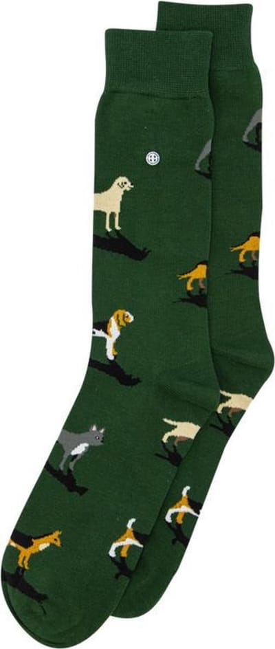 Alfredo Gonzales Dogs Sokken AG-Sk-DOG-01 118 Army/Brown/Black XS(35-37)