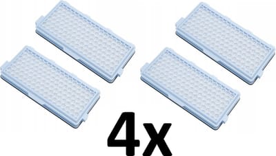 4 × vervangingsfilter compatibel met Miele stofzuiger. Vervanging van hoge kwaliteit. Origineel catalogusnummer: SF-AA 5. Miele Compact C1 - C2 - C3 - S4000 - S5000 - S6000 - S8000 - Miele Cat & Dog 5000 - S4 - S5 en andere modelen...
