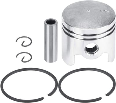 Aluminium Zuiger - Zuiger Kit - Bosmaaier Onderhoud - Hoge Tolerantie Materiaal - 40mm Diameter - Aluminiumkleurig