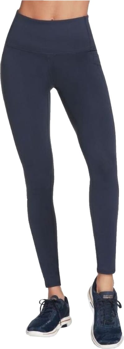Skechers Go Walk High Waisted Legging, Vrouwen, Marineblauw, Leggings, maat: XS