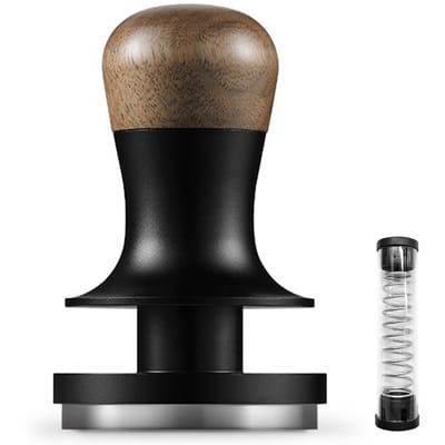 MHW-3BOMBER Platte Basis Koffie Tamper 30Lbs Constante Druk Gekalibreerde Veergeladen Tamper met 58mm