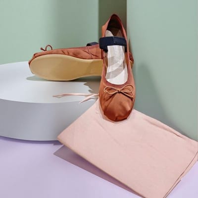 Ballerina's, Performance Dansschoenen voor Dames, Frans Strikontwerp, Professionele Balletschoenen, Vakantiecadeaus. 39 brown
