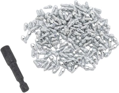 Dailygoods- Sneeuwband Set - 100 Stuks 4x9mm - Stalen Anti-slip Spikes - Verbeterde Stabiliteit - Geschikt voor Off-road Scooters - Eenvoudige Installatie - Banden