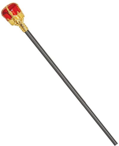 Fiestas Guirca Toverstaf Koning 41 Cm Rood/goud/zwart