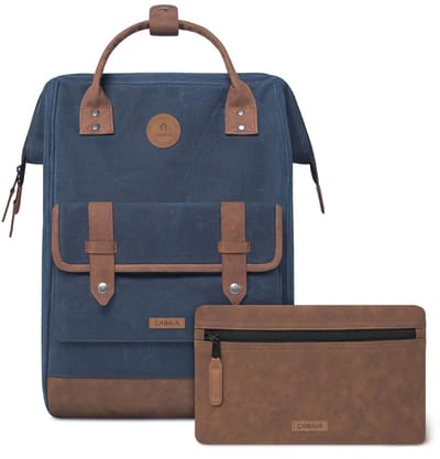 Cabaia Adventurer Large Laptoprugzak - 16 inch - 26L - Blauw