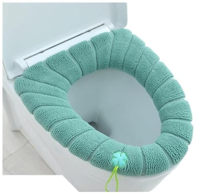 Toiletbrilhoes - Warme Deksel - Winter Comfort - Universeel Pasvorm - 30 cm Diameter - Grijs