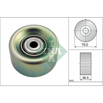 Schaeffler Ina Rondsel/geleiderpoelie, V-riem INA 532 0780 10