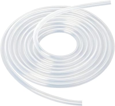 PVC Tuinslang 2m, 6mm ID x 8mm OD, Multifunctionele Slang voor Wateroverdracht en Luchttransport, Ideaal voor Tuinieren en Pompen