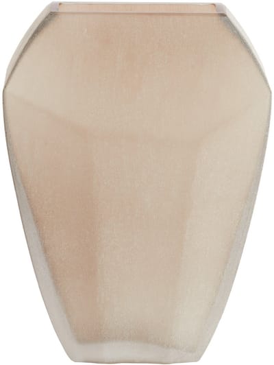Light & Living VIONNA vaas licht bruin glas 25x12.5x33.5 cm
