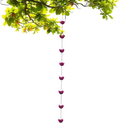 Regenketting Decoratief - Waterafvoer Ketting - Dakgoten Ondersteunen - Visueel Waterval Effect - 950 g - Metaal