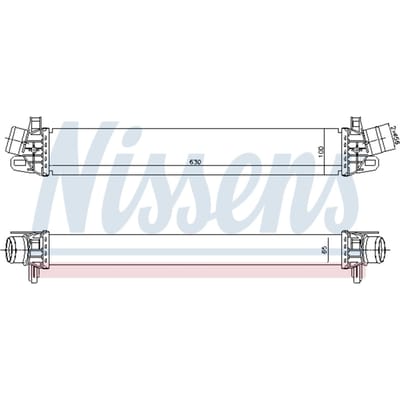 Intercooler NISSENS 96507
