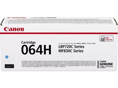 Canon 064 H toner cartridge cyaan hoge capaciteit (origineel)