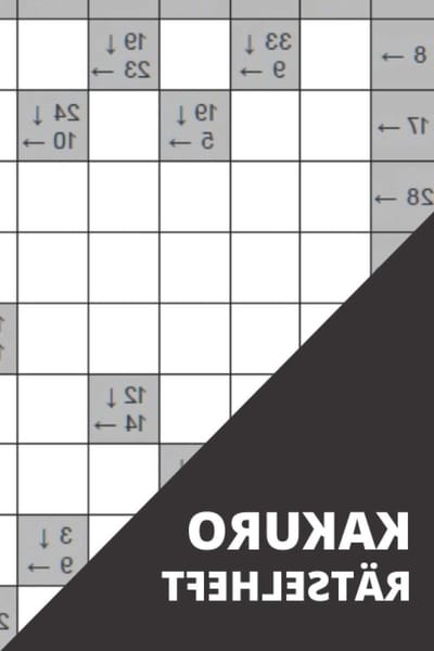 Kakuro Rätselheft - Puzzelboek - Hersenen Trainen - 120 Pagina's - 15.24 x 22.86 cm - Niet gespecificeerd