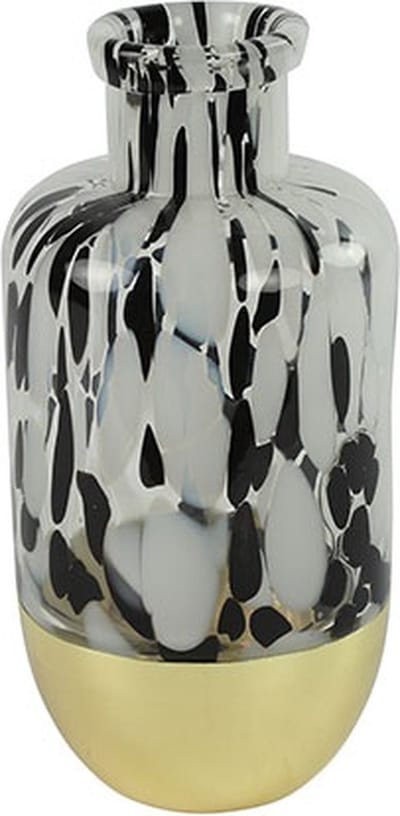 Countryfield Vaas Bilbao glas L13B13H25 zwart