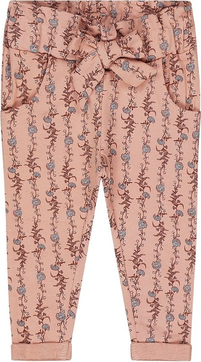 Dirkje-Meisjes broek-Dusty pink - Maat 74