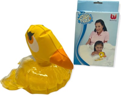 Bestway Bad speeltjes Opblaasbare Mini Eend Doorzichtig 29cm