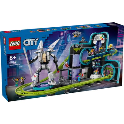LEGO City Achtbaan in Robotwereld speelgoed - 60421