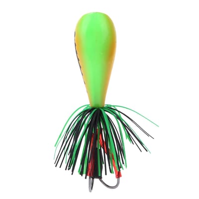 5,5 cm Forme de Grenouille Appâts Durs de Pêche Tête de Serpent Topwater Simulation Leurres de Pêche 002#
