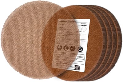 Schuurrooster Set 225 mm Klittenband voor Schuurmachine - 25 Stuks | Grof tot Fijn (60-320)