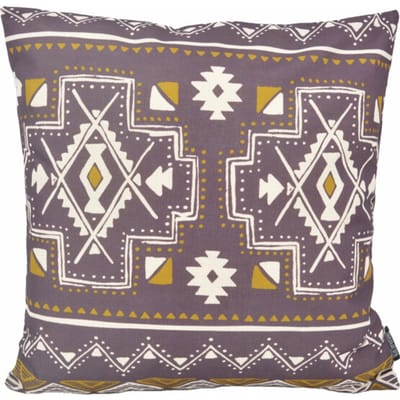 Gek op kussens! Sierkussen indian style paars | 45 x 45 cm | katoen/linnen