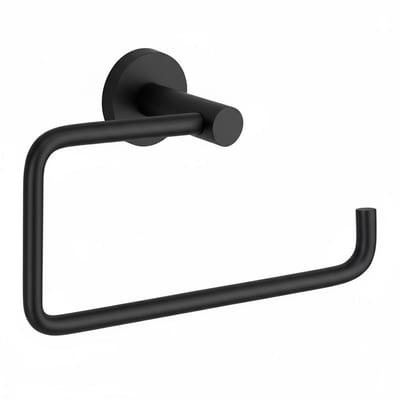 Rea 5610 Leo - Handdoekhouder - Zwart - 22X7X13Cm